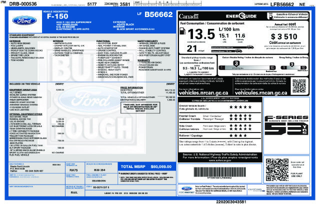 Used 2020 Ford F150 XLT w/ Equipment Group 302A Luxury