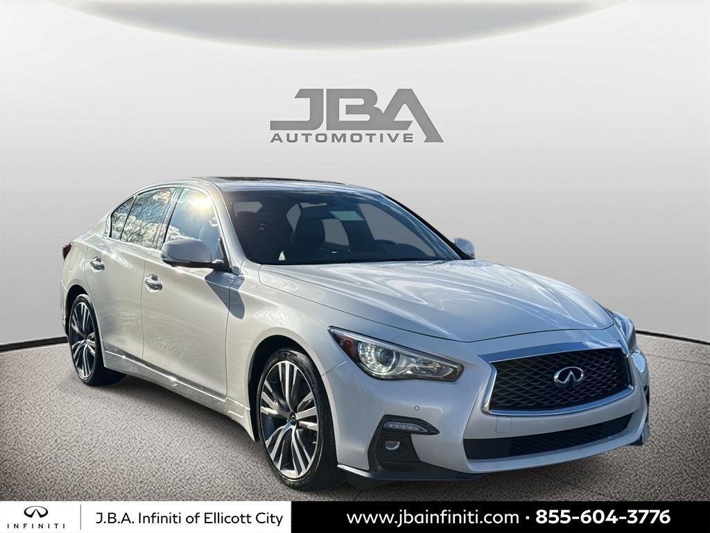 Used 2022 INFINITI Q50 Sensory video 1