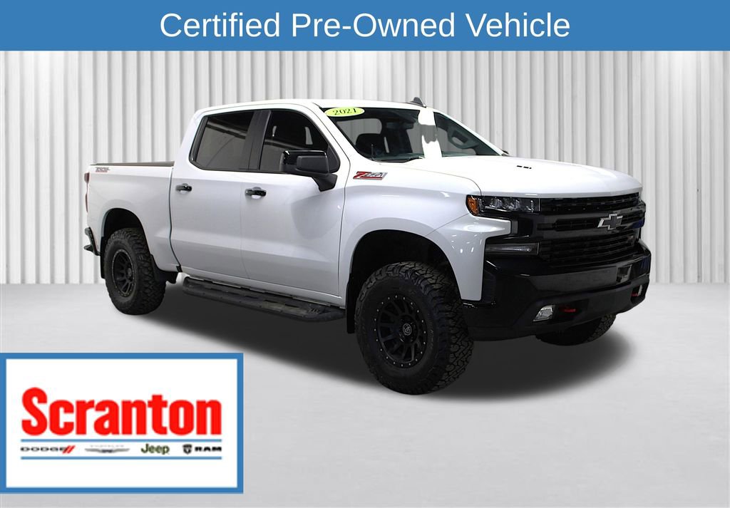 Used 2021 Chevrolet Silverado 1500 LT Trail Boss w/ Bed Protection Package AWD/4WD image 1
