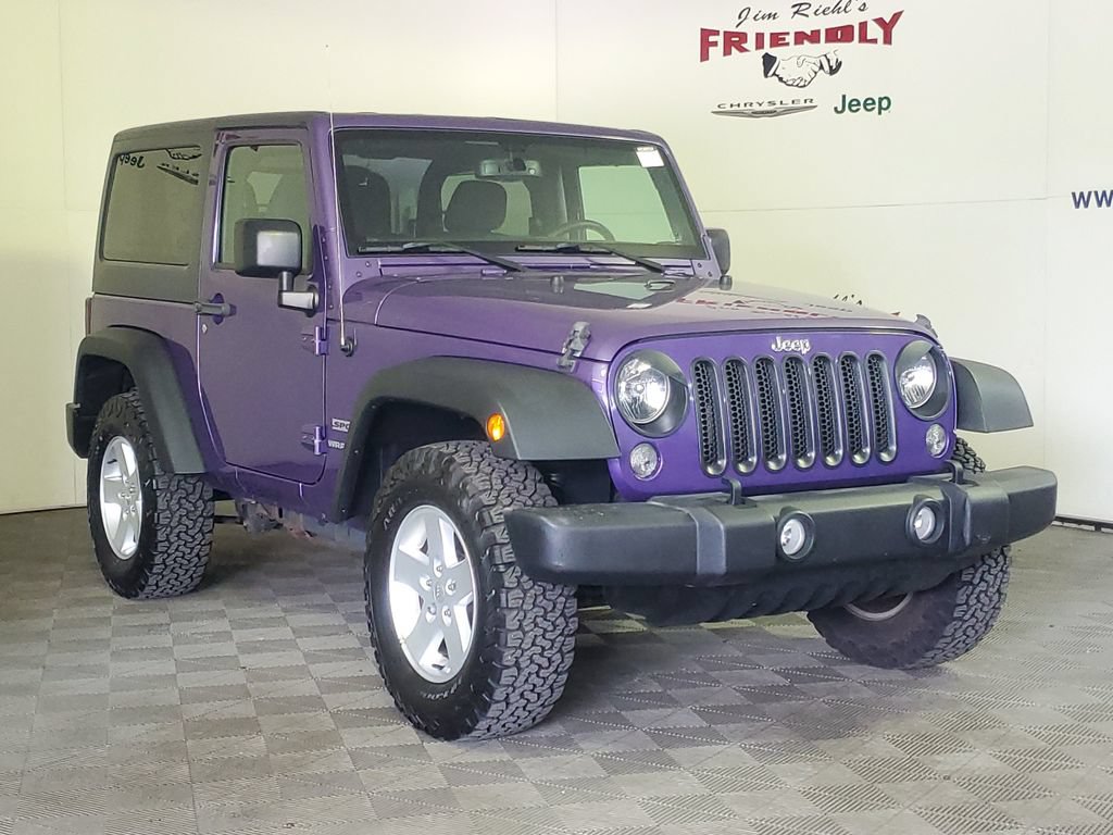 Used 2017 Jeep Wrangler Sport w/ Quick Order Package 24S AWD/4WD image 2