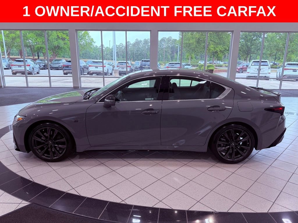 Certified 2025 Lexus IS 350 F Sport w/ Accessory Package RWD image 4