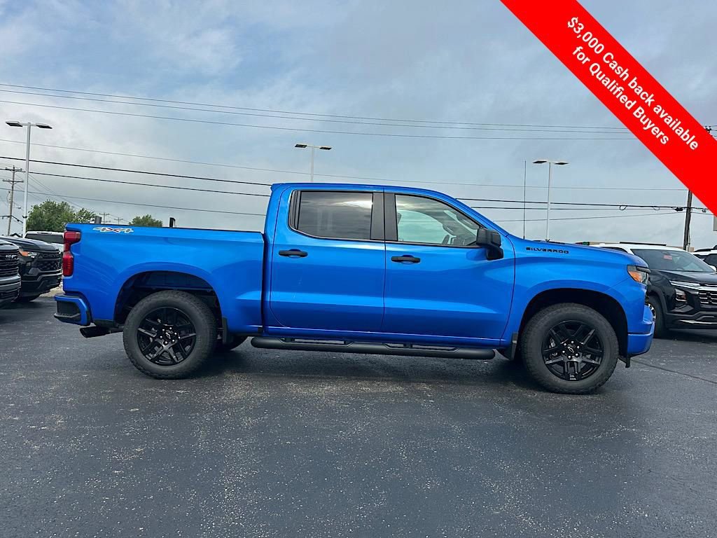 New 2025 Chevrolet Silverado 1500 Custom w/ Turbomax Blackout Package image 9