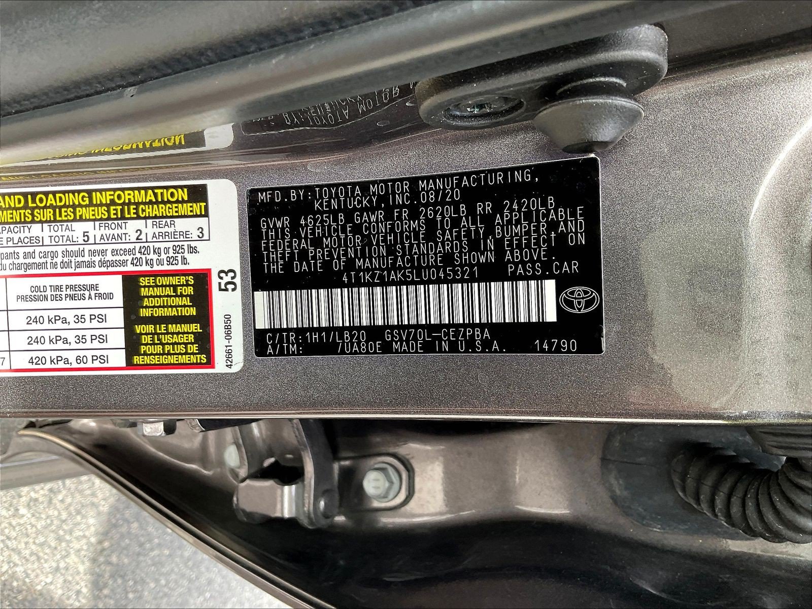 Used 2020 Toyota Camry XSE FWD image 19