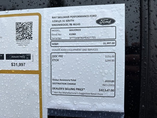 Certified 2023 Ford Maverick Lariat w/ Lariat Luxury Package image 3