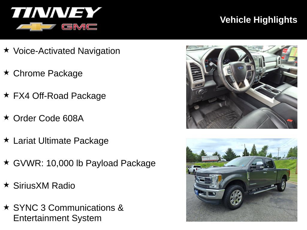 Used 2018 Ford F250 Lariat w/ Lariat Ultimate Package AWD/4WD image 6