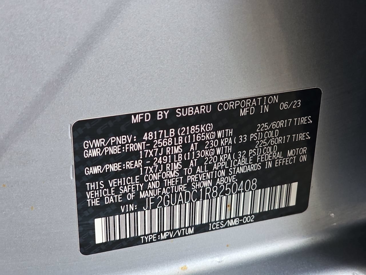 Certified 2024 Subaru Crosstrek 2.0i Premium w/ Popular Package #3 AWD/4WD image 41