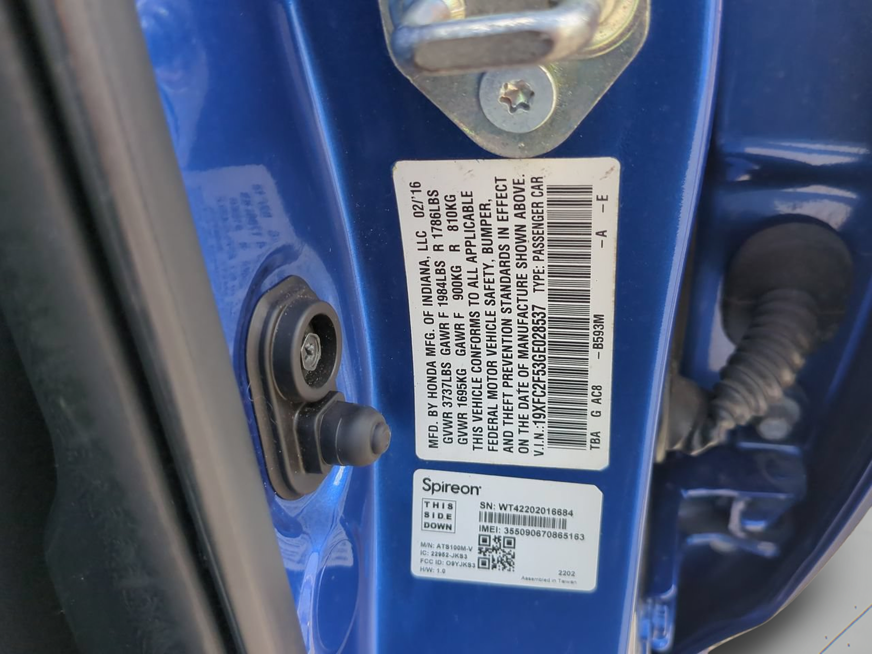 Used 2016 Honda Civic LX image 30