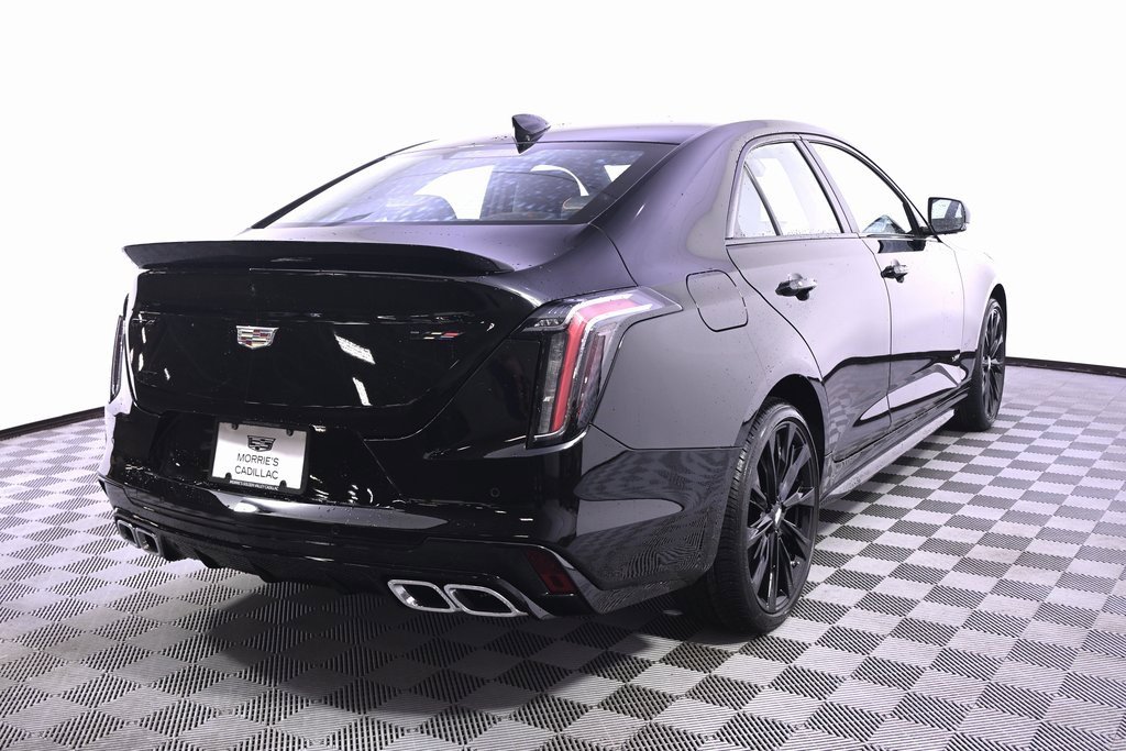 New 2026 Cadillac CT4 V w/ LPO, ONYX Package image 6