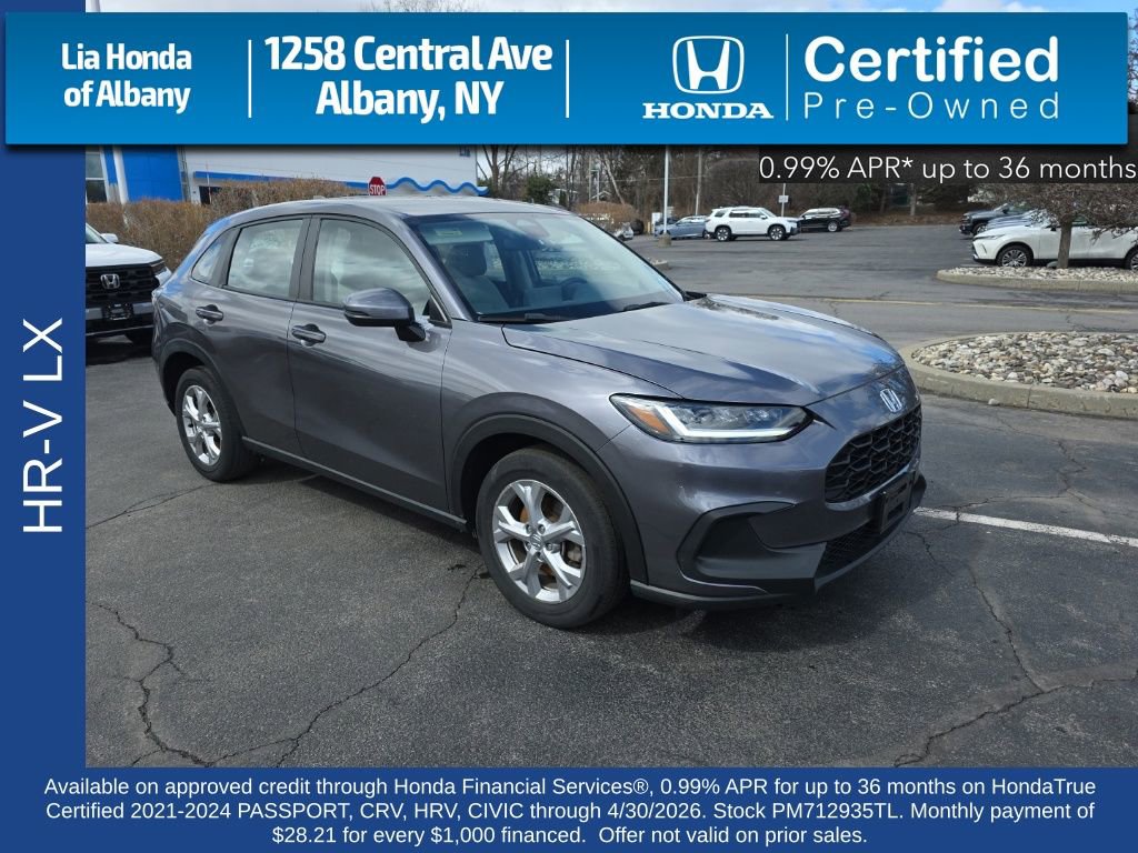 Certified 2023 Honda HR-V LX