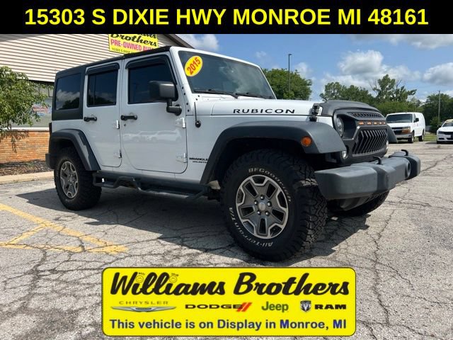 Used 2015 Jeep Wrangler Unlimited Rubicon w/ Connectivity Group AWD/4WD video 1