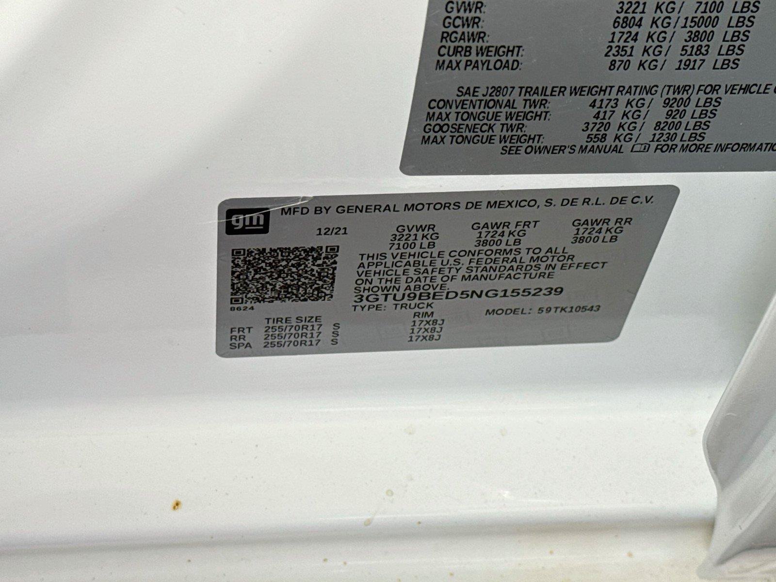 Used 2022 GMC Sierra 1500 SLE AWD/4WD image 23