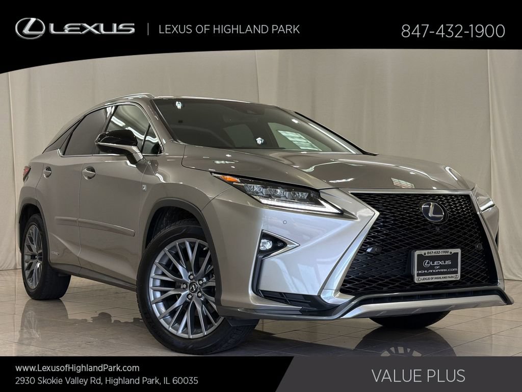 Used 2018 Lexus RX 450h F Sport w/ Accessory Package AWD/4WD image 1