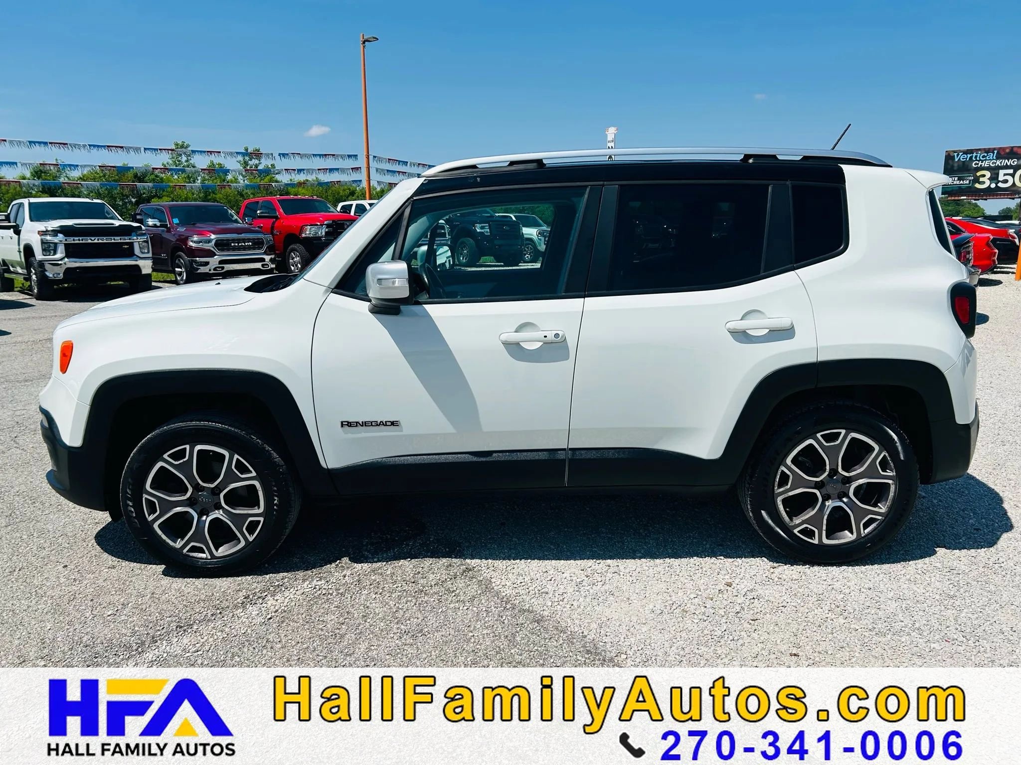 Used 2015 Jeep Renegade Limited w/ Safety & Security Group I AWD/4WD image 2