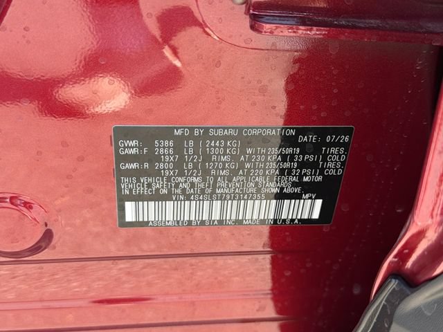 New 2026 Subaru Forester Touring AWD/4WD image 26