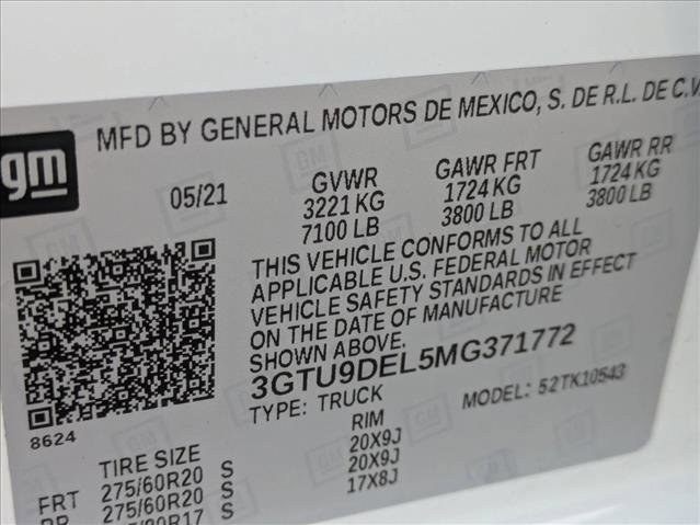Used 2021 GMC Sierra 1500 SLT AWD/4WD image 25
