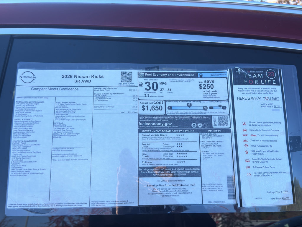 New 2026 Nissan Kicks SR image 12