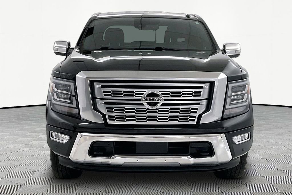 Used 2021 Nissan Titan Platinum Reserve w/ Off Road Protection Package AWD/4WD image 2