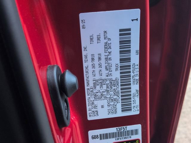 New 2026 Toyota Tundra SR5 image 29
