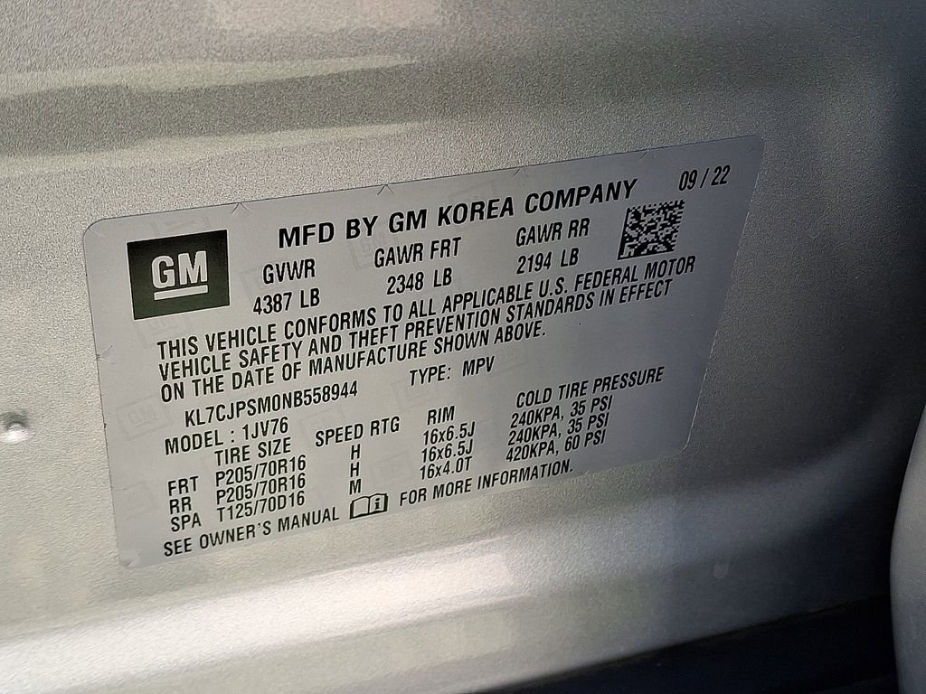 Used 2022 Chevrolet Trax LT w/ LT Convenience Package image 27