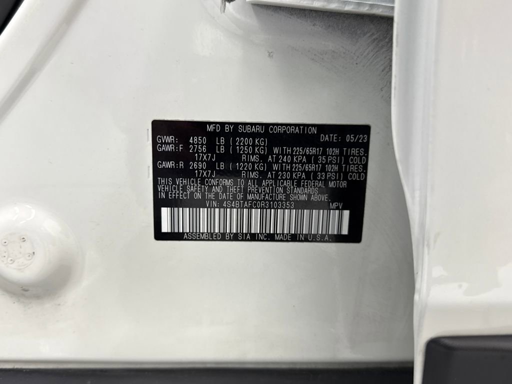 Certified 2024 Subaru Outback Premium image 27