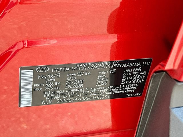 Used 2023 Hyundai Santa Fe SEL FWD image 32