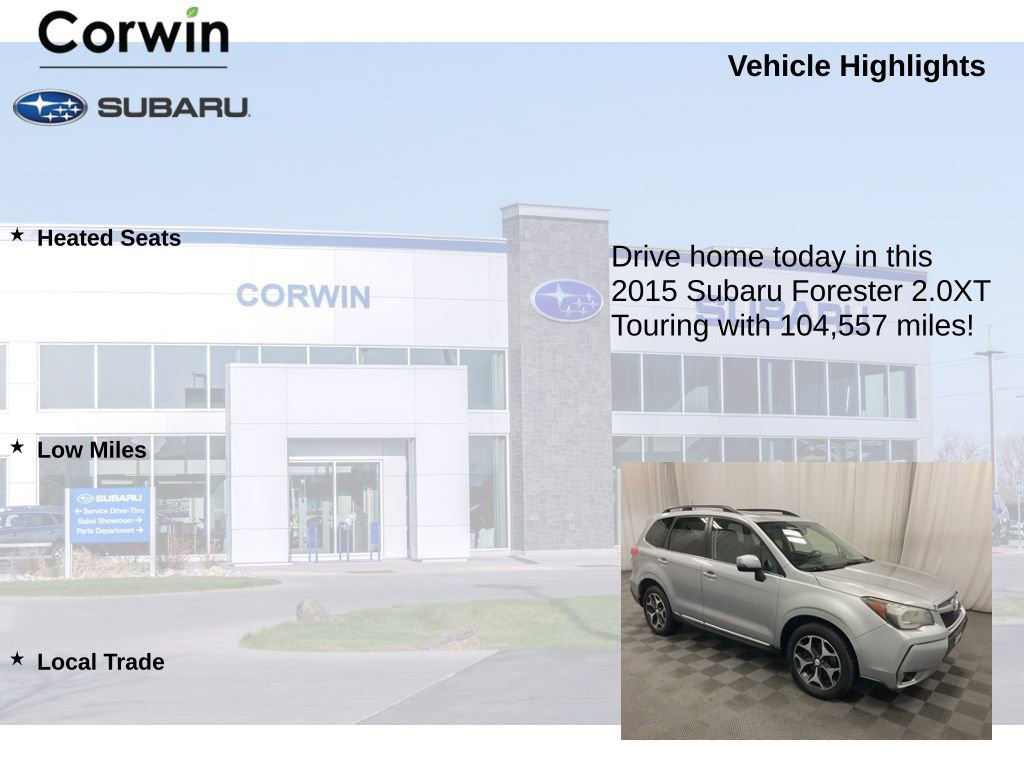 Used 2015 Subaru Forester 2.0XT Touring w/ Popular Package #2 image 6