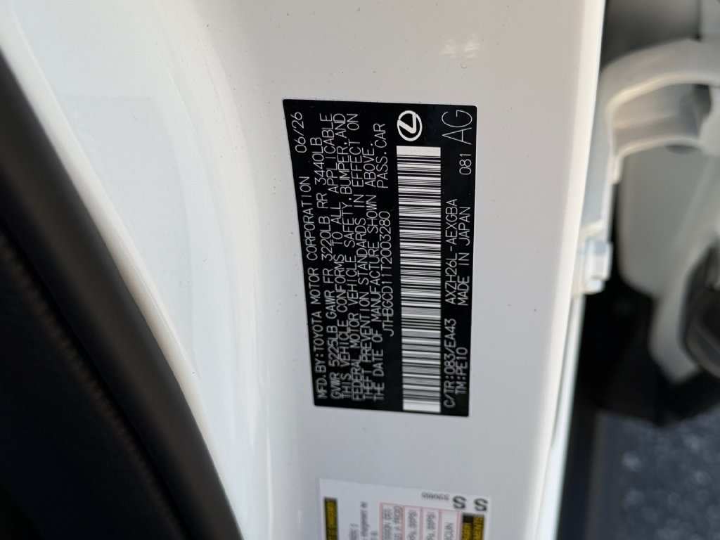 New 2026 Lexus ES 350h AWD w/ Cold Area Package image 27