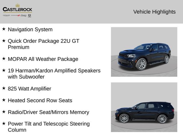 New 2026 Dodge Durango GT AWD/4WD image 2