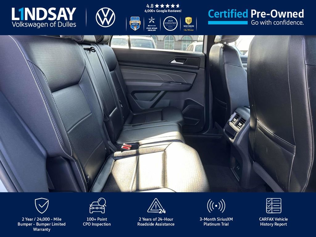 Certified 2021 Volkswagen Atlas Cross Sport SE w/ Panoramic Sunroof Package image 13
