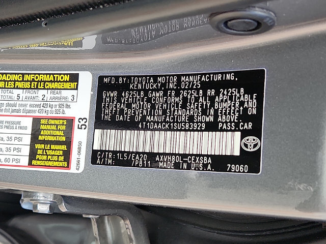 Used 2025 Toyota Camry SE FWD image 27