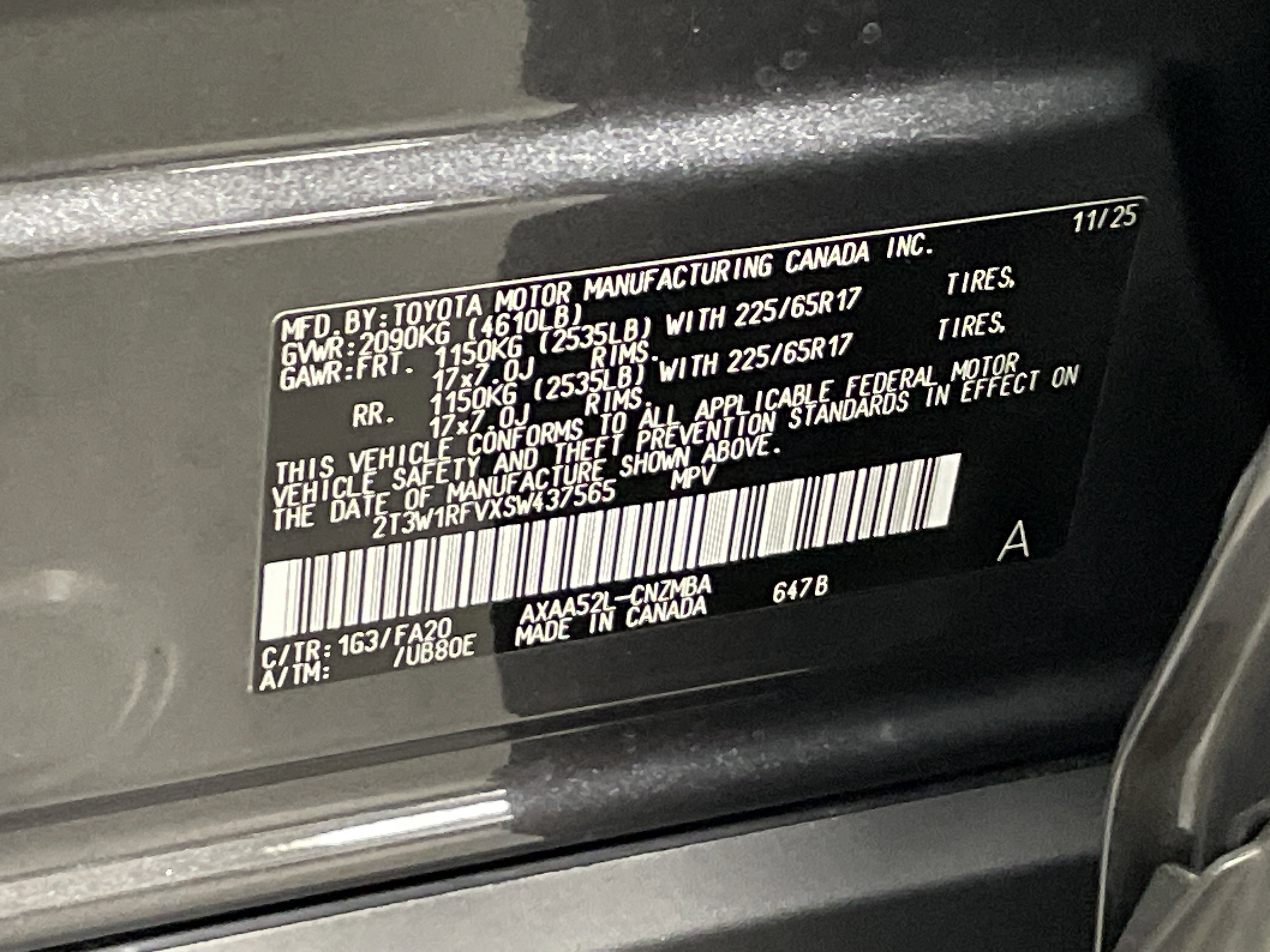 Certified 2025 Toyota RAV4 XLE w/ Convenience Package FWD image 36