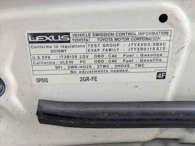 Used 2018 Lexus ES 350 image 24