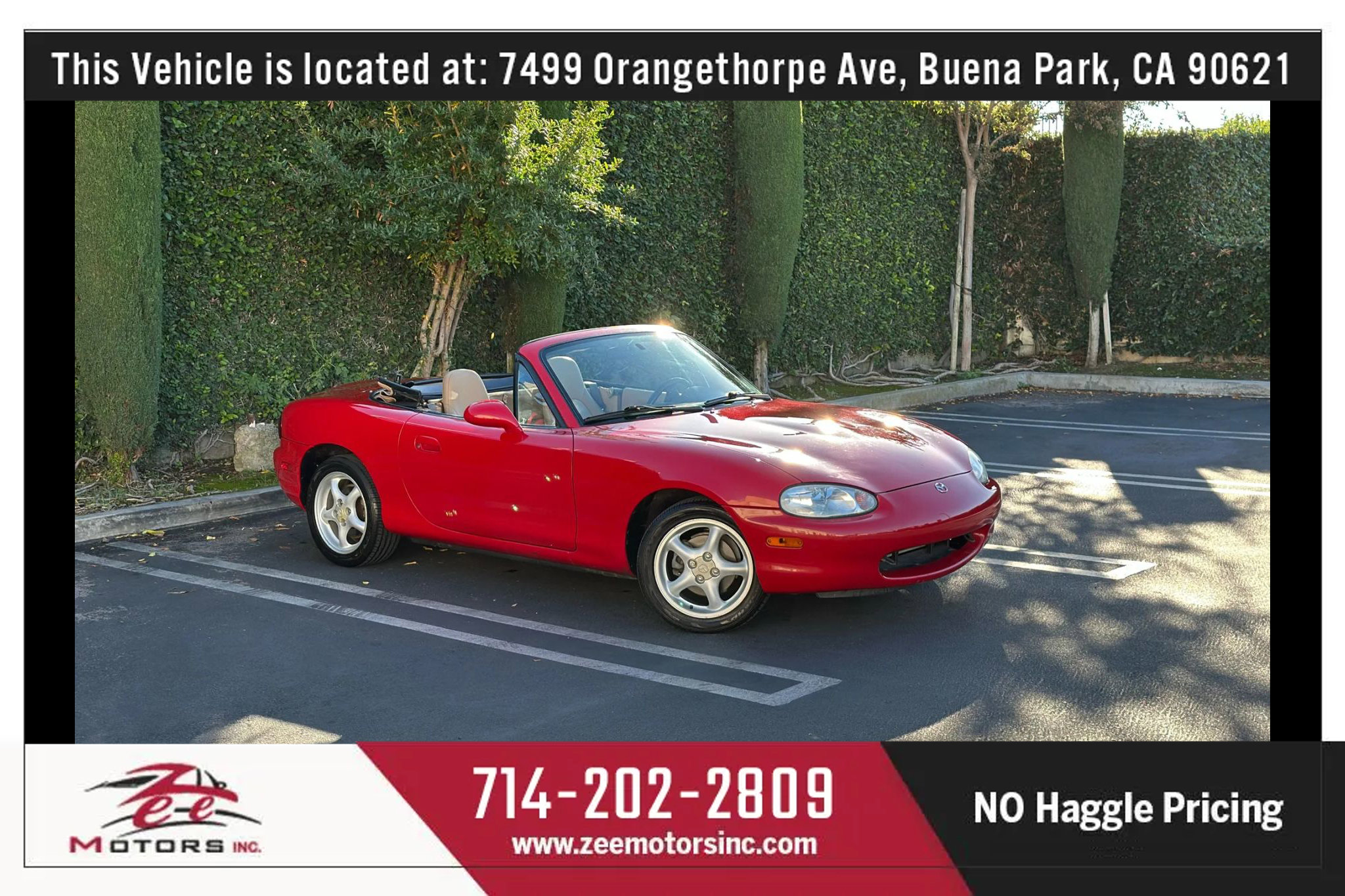 Used 1999 MAZDA MX-5 Miata