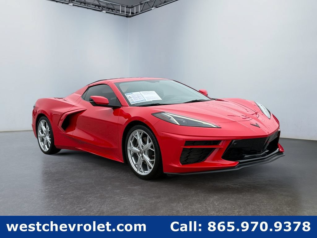 Used 2022 Chevrolet Corvette Stingray Preferred Conv w/ Battery Protection Package RWD image 1