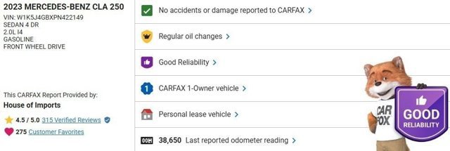 Used 2023 Mercedes-Benz CLA 250 image 3
