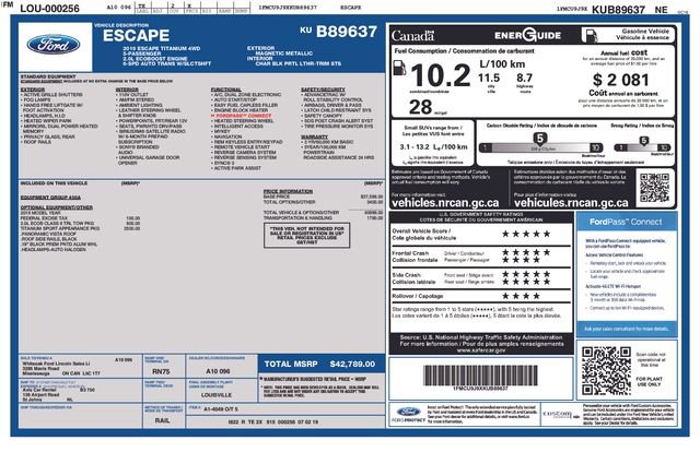 Used 2019 Ford Escape Titanium image 7