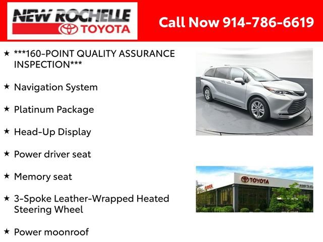 Certified 2023 Toyota Sienna Platinum image 6