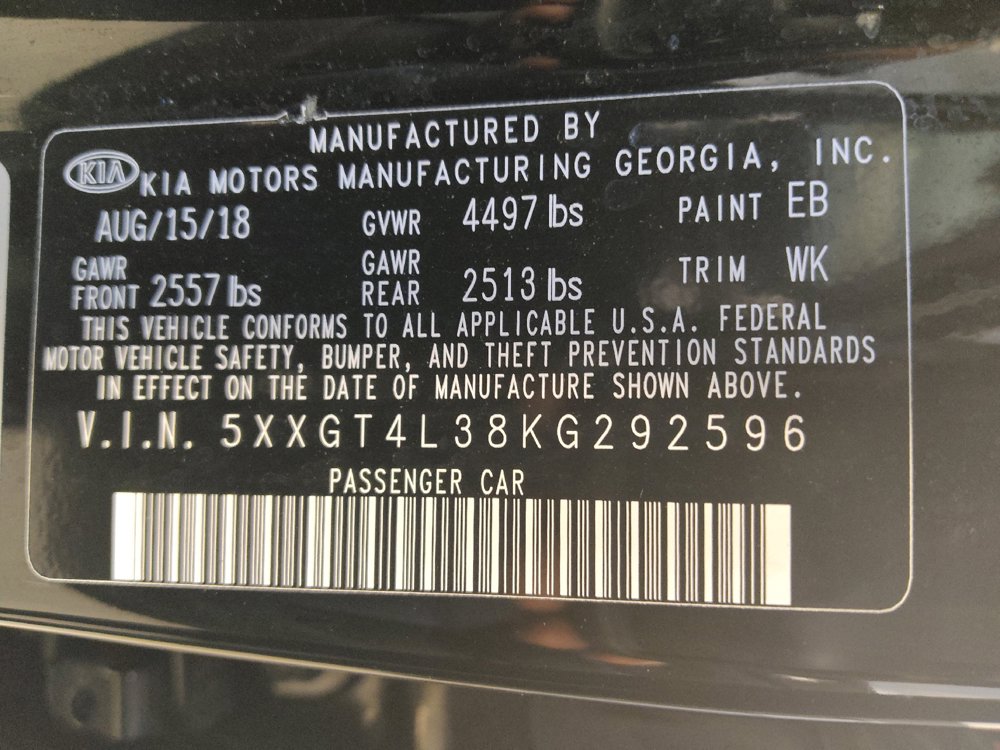 Used 2019 Kia Optima LX FWD image 33