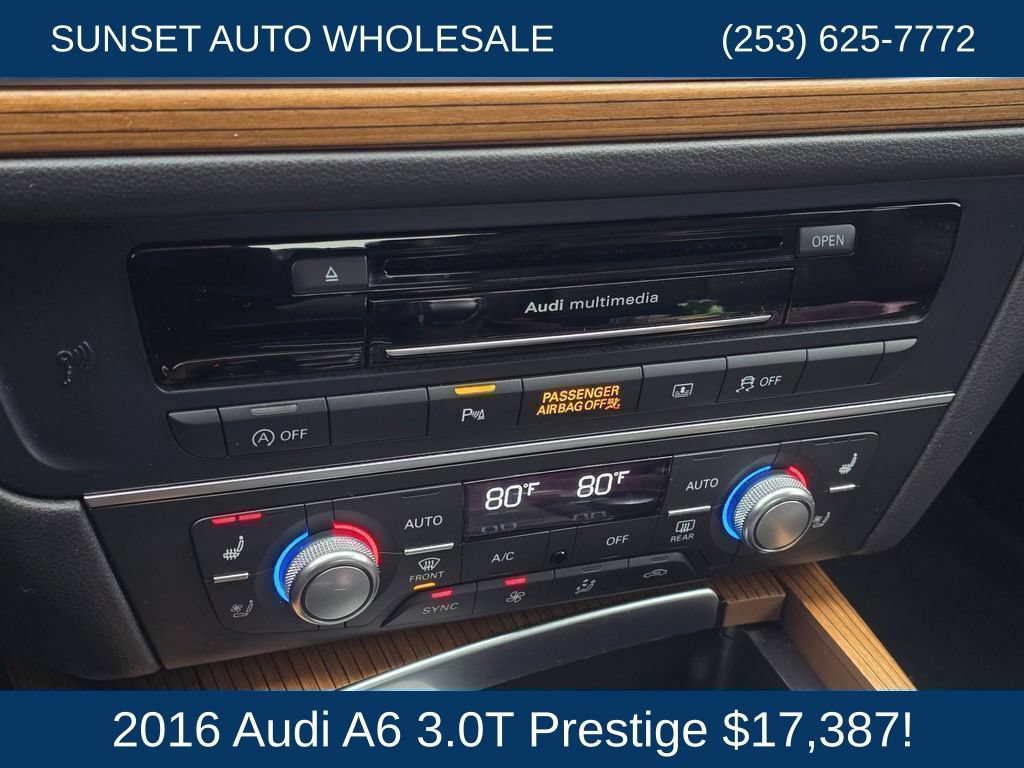 Used 2016 Audi A6 3.0T Prestige w/ Prestige Package AWD/4WD image 46