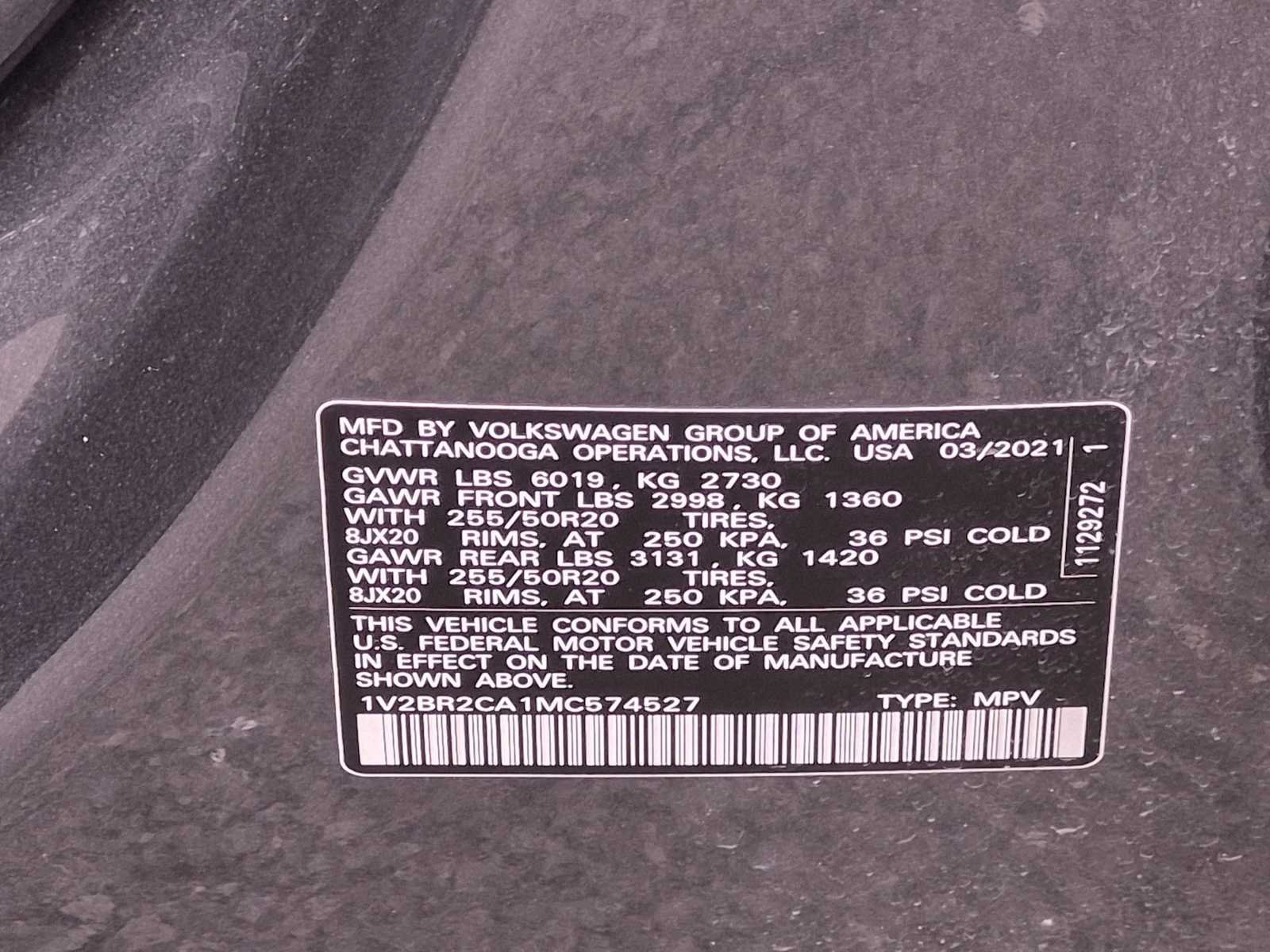 Used 2021 Volkswagen Atlas SEL AWD/4WD image 33