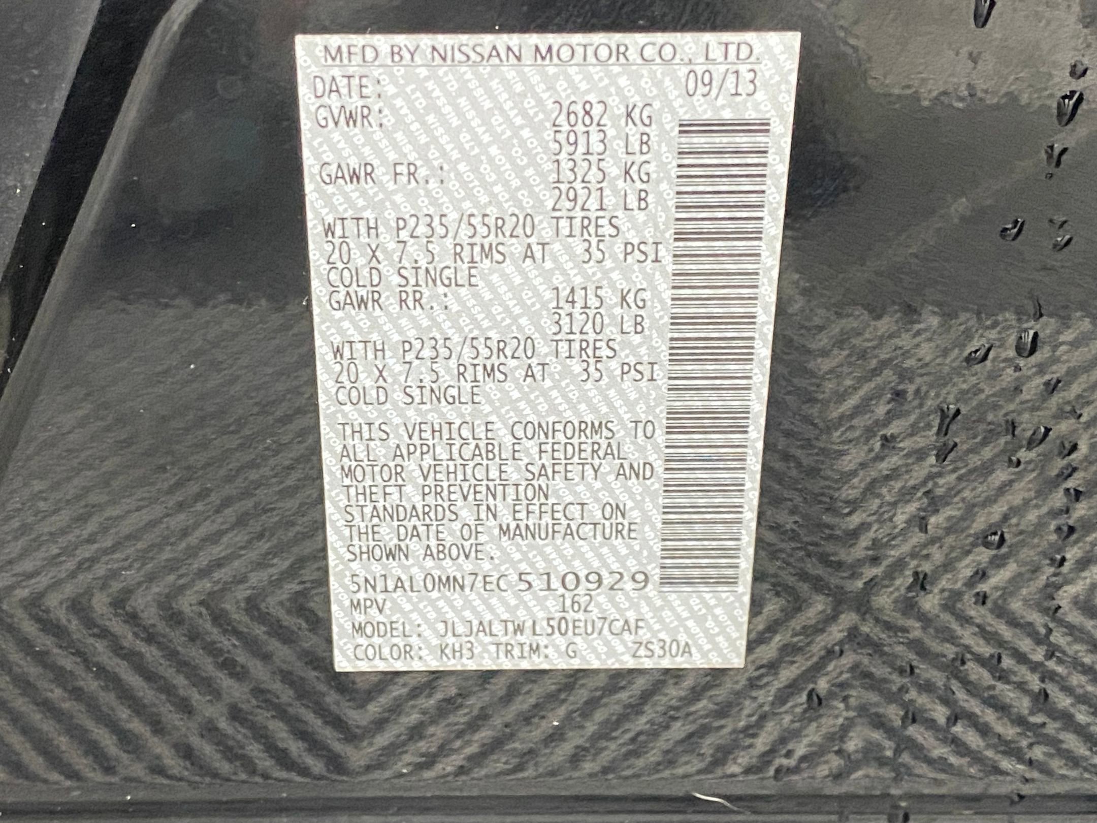 Used 2014 INFINITI QX60 FWD w/ Deluxe Touring Package image 21