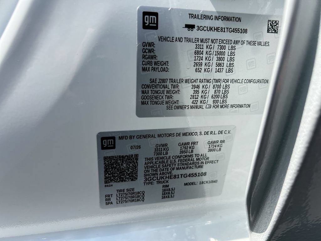 New 2026 Chevrolet Silverado 1500 ZR2 w/ LPO, Dark Essentials Package AWD/4WD image 27