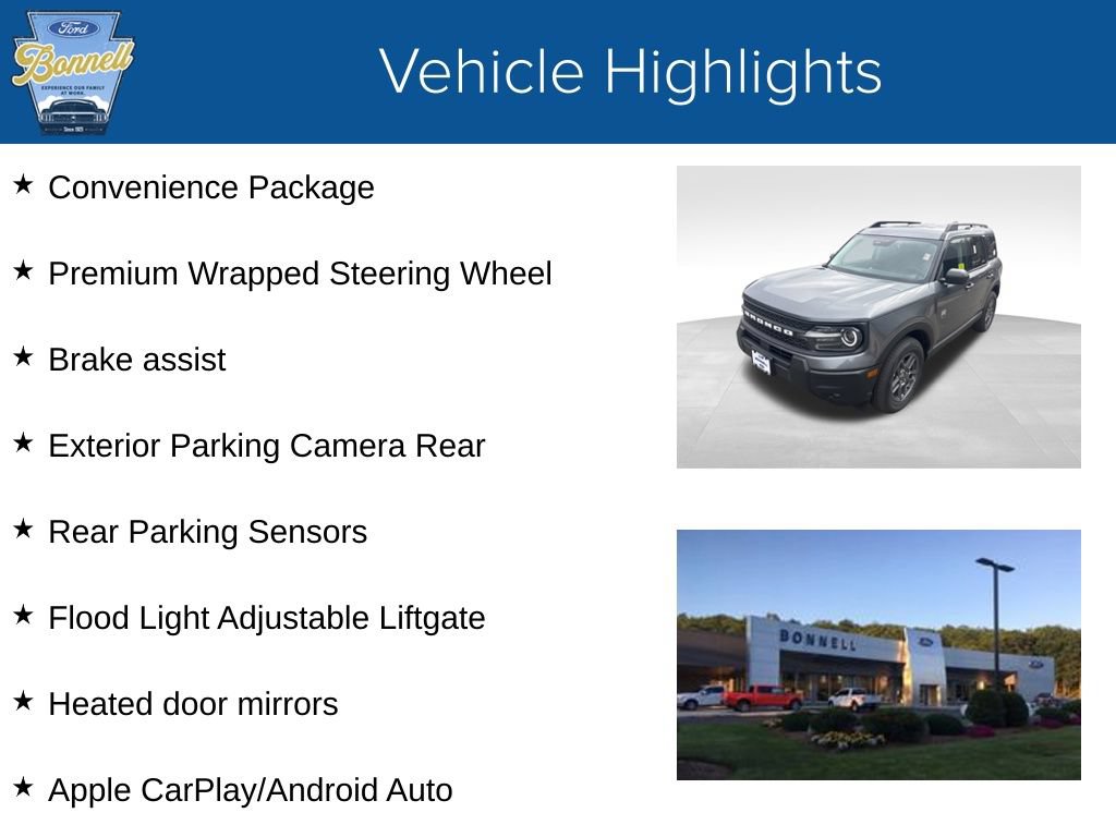 New 2026 Ford Bronco Sport Big Bend w/ Convenience Package AWD/4WD image 5