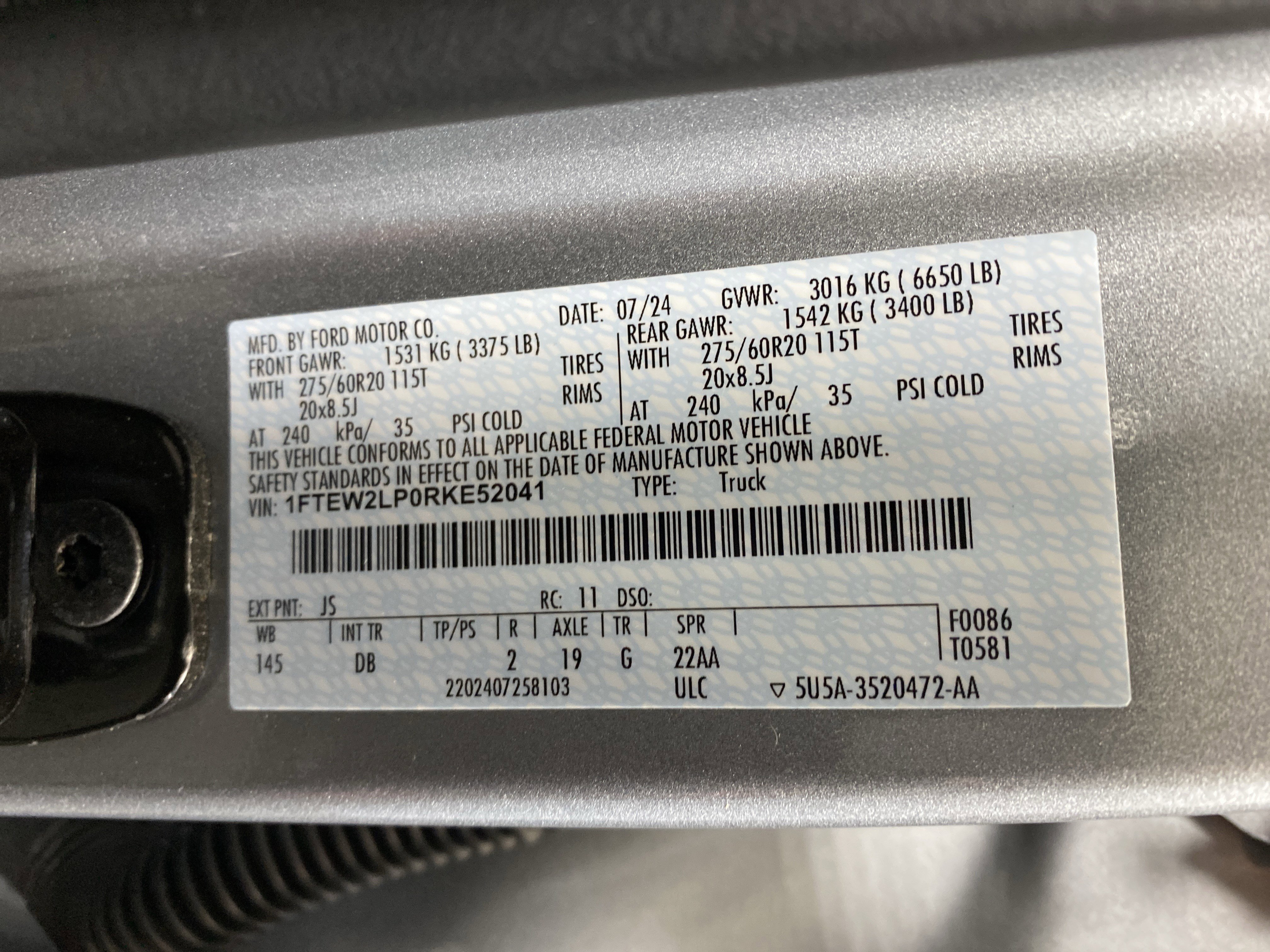 Used 2024 Ford F150 STX image 4