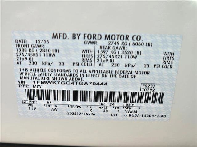 New 2026 Ford Explorer ST w/ Sun And Sound Package image 18