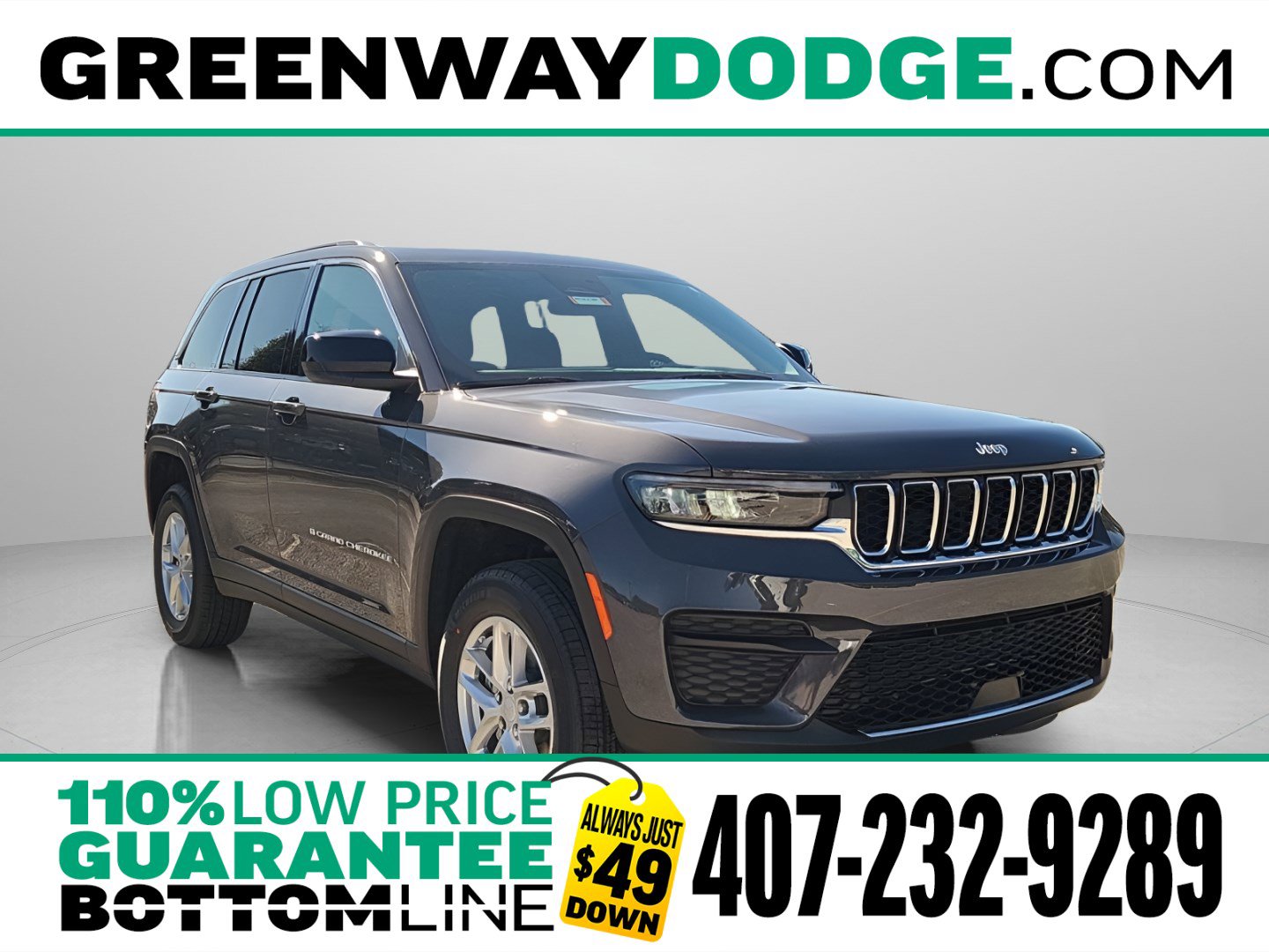 New 2025 Jeep Grand Cherokee Laredo X