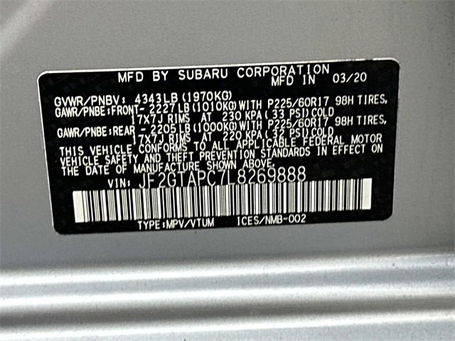 Used 2020 Subaru Crosstrek 2.0i Premium w/ Popular Package #3 image 25