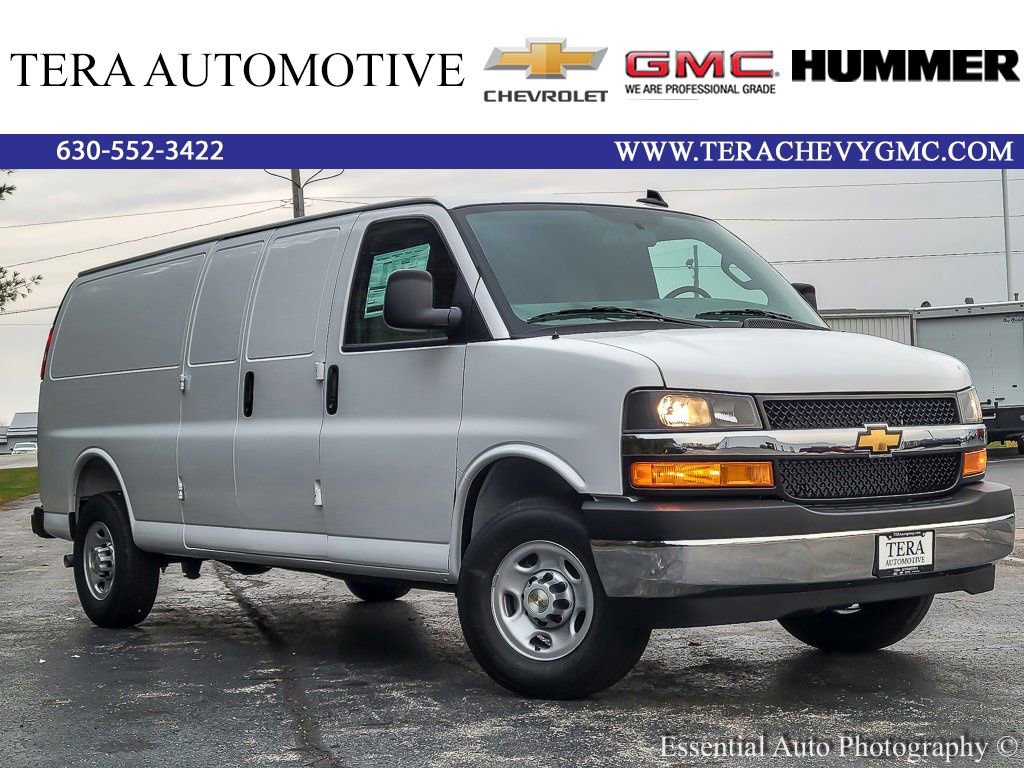 New 2025 Chevrolet Express 3500 Extended w/ Driver Convenience Package RWD image 1