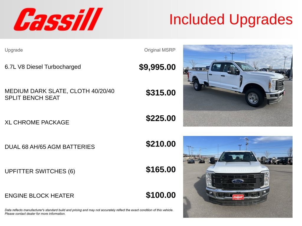 Used 2023 Ford F350 XL w/ XL Chrome Package AWD/4WD image 28