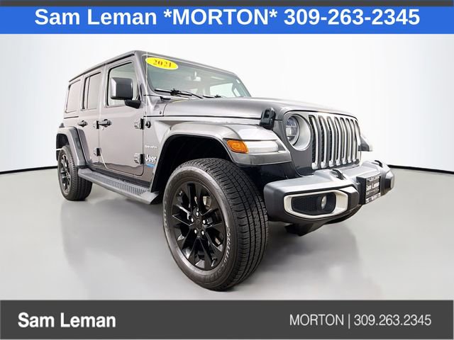 Used 2021 Jeep Wrangler Unlimited Sahara w/ Cold Weather Group image 1